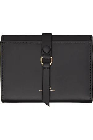 A.P.C. Grand portefeuille à trois volets Noa noir