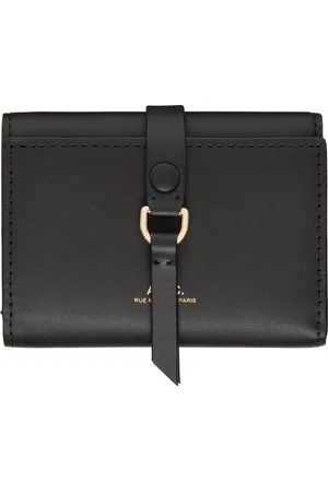 A.P.C. Portefeuille à trois volets Noa noir