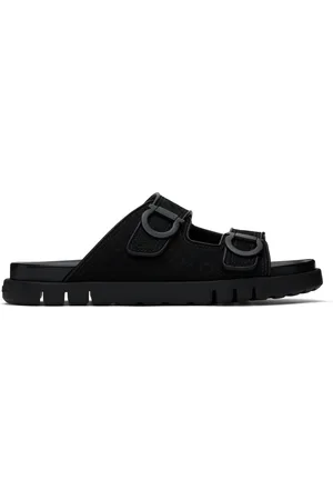 Salvatore Ferragamo Sandales noires à deux brides
