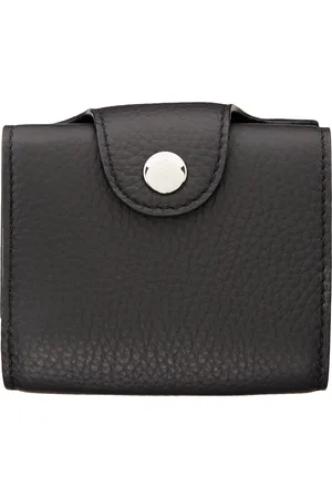 A.P.C. Portefeuille à trois volets Charles noir