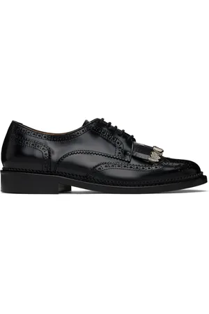 TOGA VIRILIS Derbys noirs en cuir poli