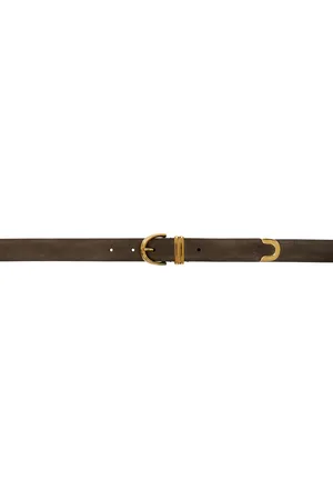 Khaite Ceinture Bambi brune