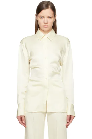 Totême Chemise décontractée blanc cassé