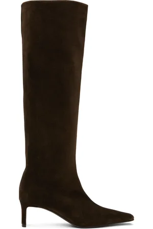 Khaite Bottes hauteur genou Ona brunes