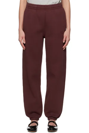 ANINE BING Pantalon de survêtement Karter bourgogne
