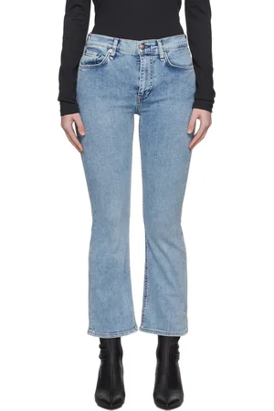 RAG&BONE Jean semi-évasé Epic Peyton bleu