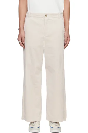 A.P.C. Pantalon River blanc cassé