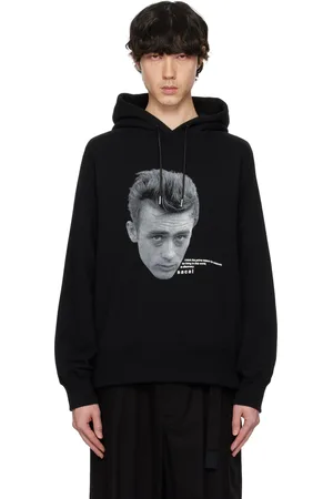 SACAI Pull à capuche noir à image de James Dean