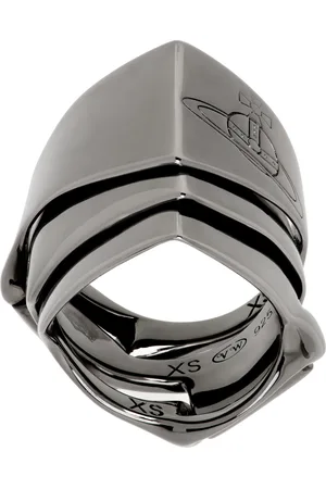 Vivienne Westwood Bague Knuckleduster gris acier
