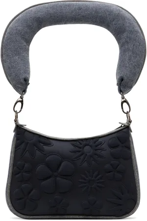 Paula Canovas Del Vas Sac Carmen gris en denim