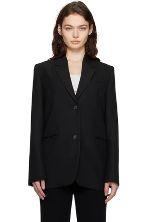 Totême Veston façon tailleur noir