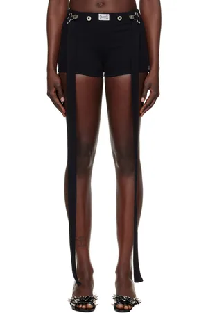 Jean Paul Gaultier Short noir à écusson
