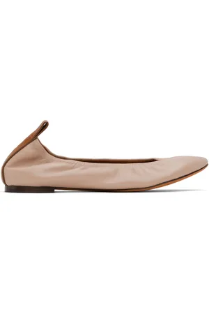 Lanvin Ballerines beiges en cuir