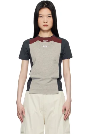 Vetements T-shirt ajusté étagé multicolore