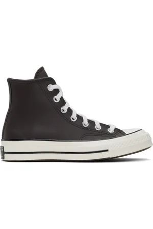 Converse Baskets montantes Chuck 70 Heritage Colour brunes en cuir