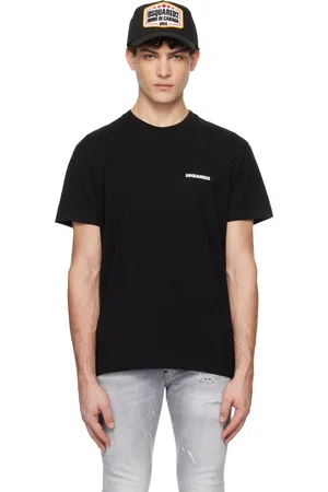 Dsquared2 T-shirt noir à image Ceresio Map
