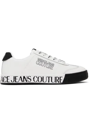 VERSACE Baskets Court 88 blanches