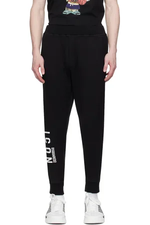 Dsquared2 Pantalon de survêtement noir à logo Icon
