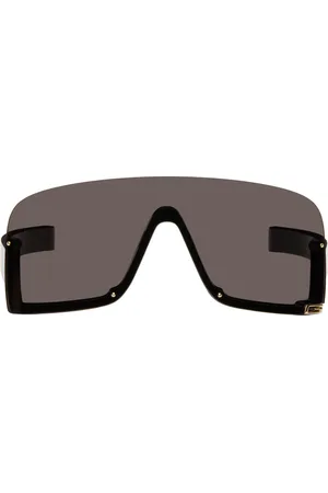 Gucci Lunettes de soleil de type visière noires