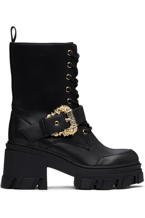 VERSACE Bottines Sophie noires