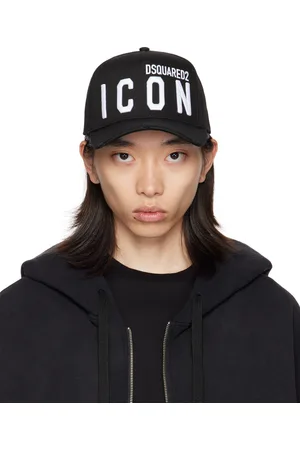 Dsquared2 Casquette de baseball noire à logo Icon