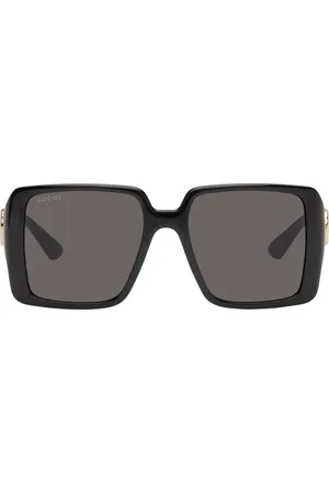 Gucci Lunettes de soleil carrées noires