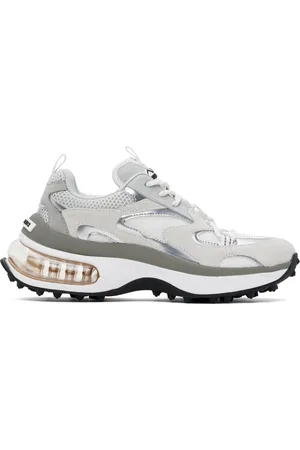 Dsquared2 Baskets Bubble blanc et gris