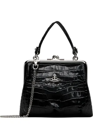 Vivienne Westwood Sac Granny noir à monture de bourse