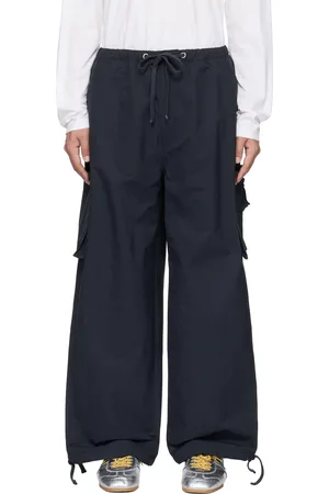 lesugiatelier Pantalon cargo Urban bleu marine