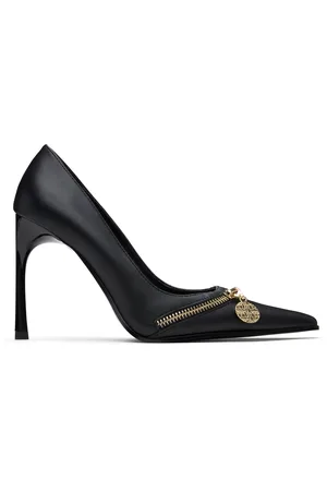 VERSACE Chaussures à talon aiguille Sadie noires