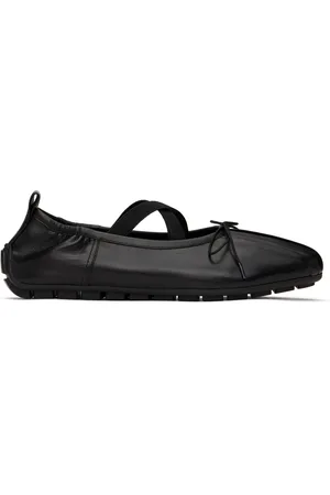 Simone Rocha Ballerines noires à semelle crantée