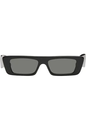 Gucci Lunettes de soleil rectangulaires noires