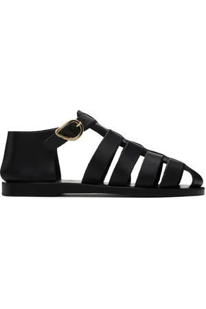 Ancient Greek Sandals Sandales Homeria noires