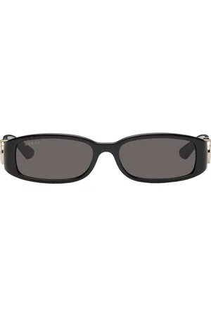 Gucci Lunettes de soleil rectangulaires noires