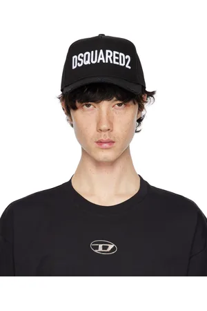 Dsquared2 Casquette de baseball noire à logo - Technicolor