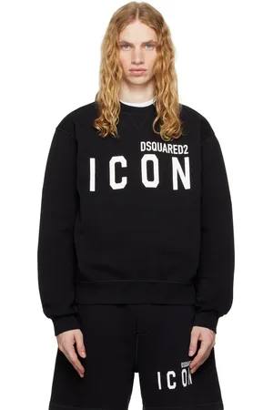 Dsquared2 Pull noir à col ras du cou