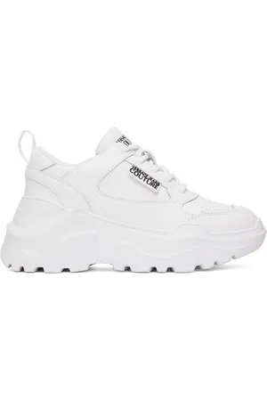 VERSACE Baskets Speedtrack blanches