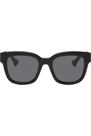 Gucci Lunettes de soleil carrées noires