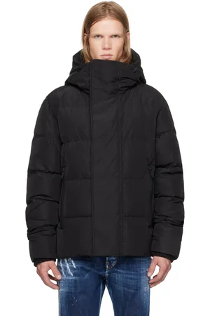 Dsquared2 Blouson Road Man noir rembourré en duvet