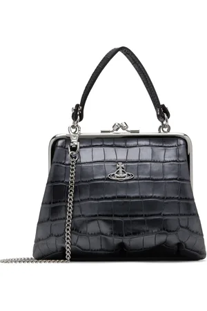 Vivienne Westwood Sac Granny gris à monture de bourse