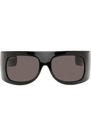 Gucci Lunettes de soleil de type visière noires