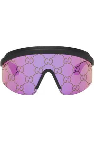 Gucci Lunettes de soleil de type visière noires