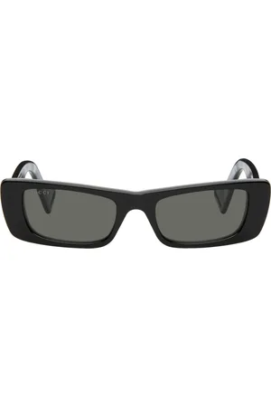 Gucci Lunettes de soleil rectangulaires noires