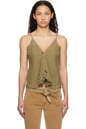 Isabel Marant Camisole Tomeki kaki