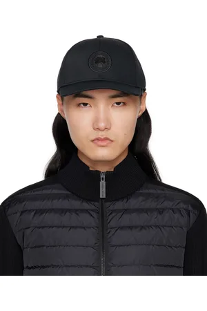 Canada Goose Casquette noire à écusson à logo