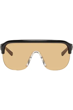 Gucci Lunettes de soleil de type visière noires