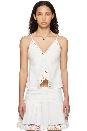 Isabel Marant Camisole Tomeki blanche