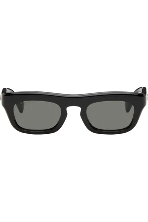 Gucci Lunettes de soleil rectangulaires noires