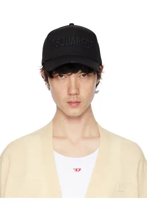 Dsquared2 Casquette de baseball noire à logo - Technicolor
