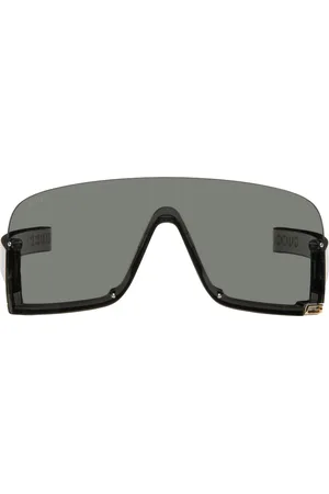 Gucci Lunettes de soleil de type visière grises